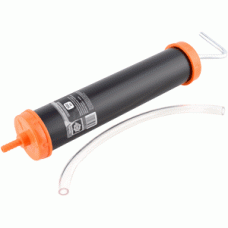 Steel oil fill syringe