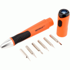 Screwdriver for accurate work
