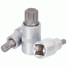 Socket with Spline bit 1/2