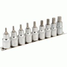 Socket set with Torx® bit 1/2
