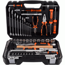 Professional tools set 98 items 1/4"DR 3/8"DR 1/2"DR