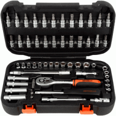 Tool set 57 pcs 1/4" DR