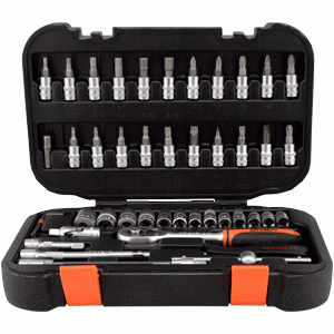 Tool set 46 pcs 1/4" DR