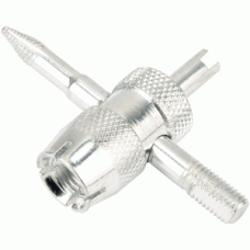 Tire tube valve repair tool