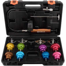 Cooling system pressure tester set