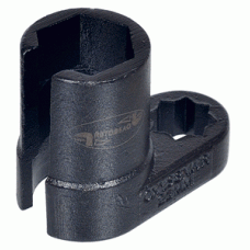 Oxygen sensors socket slotted