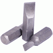 Bit insert slotted 1/4