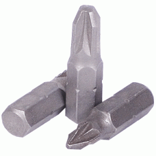 Bit insert cross Pozidrive 1/4