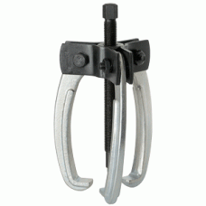 Swivel puller with crescent jaws