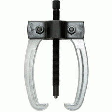 Swivel puller with crescent jaws