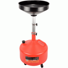 Movable oil drain tank