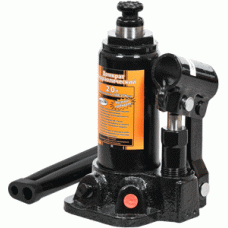 Hydraulic bottle jack low profile