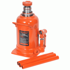 Hydraulic bottle jack double piston