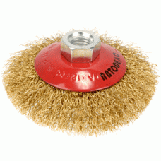 Angle grinder flat brush