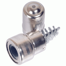 Battery teminal brush cleaner