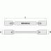 Ключ торцевой шарнирный