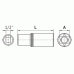 Головка торцевая высокая Torx® 1/2